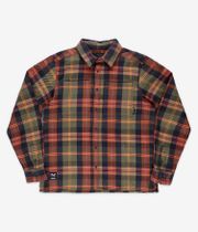 Iriedaily Chillax Lumber Shirt (navy brown)