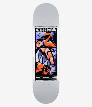 Real Chima 20 Years 8.25" Planche de skateboard (white)