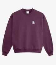Last Resort AB Atlas Monogram Sweater (plum)