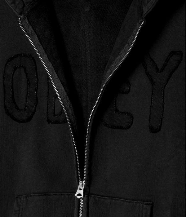 Obey Hybrid Faded Zip-Hoodie (digital black faded wash)