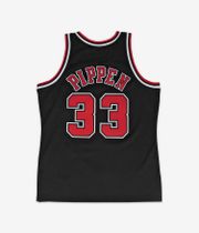 Mitchell&Ness Chicago Bulls Scottie Pippen Canotta (black black)