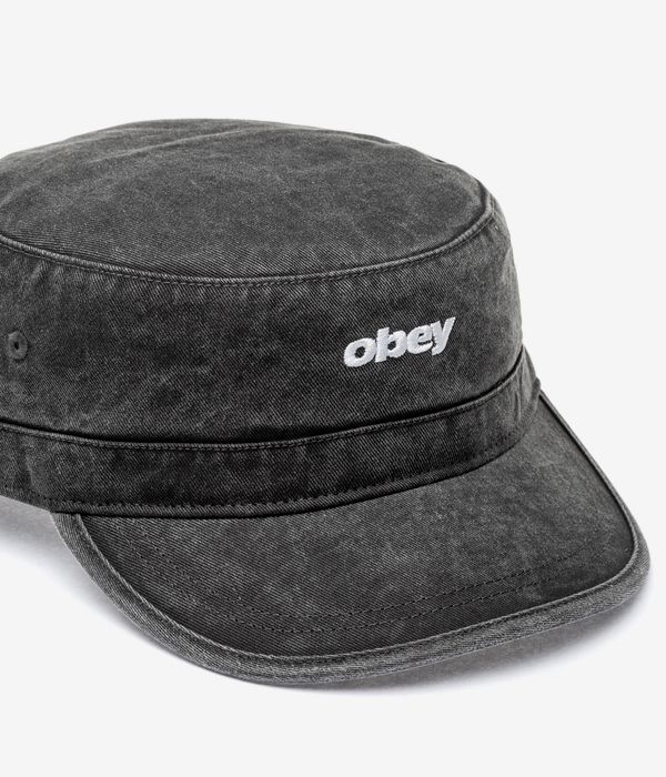 Obey Boxcar Pillbox Casquette (pigment black)