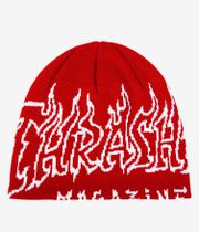 Thrasher Fire Outlined Beanie (red)