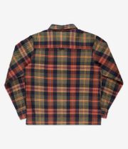 Iriedaily Chillax Lumber Shirt (navy brown)