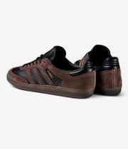adidas Skateboarding x Kader Samba ADV Shoes (core black brown gum)