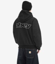 Obey Randy Veste (black faded wash)