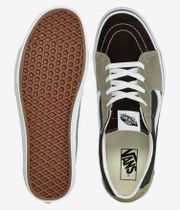 Vans Sk8-Low Shoes (color block demitasse true white)