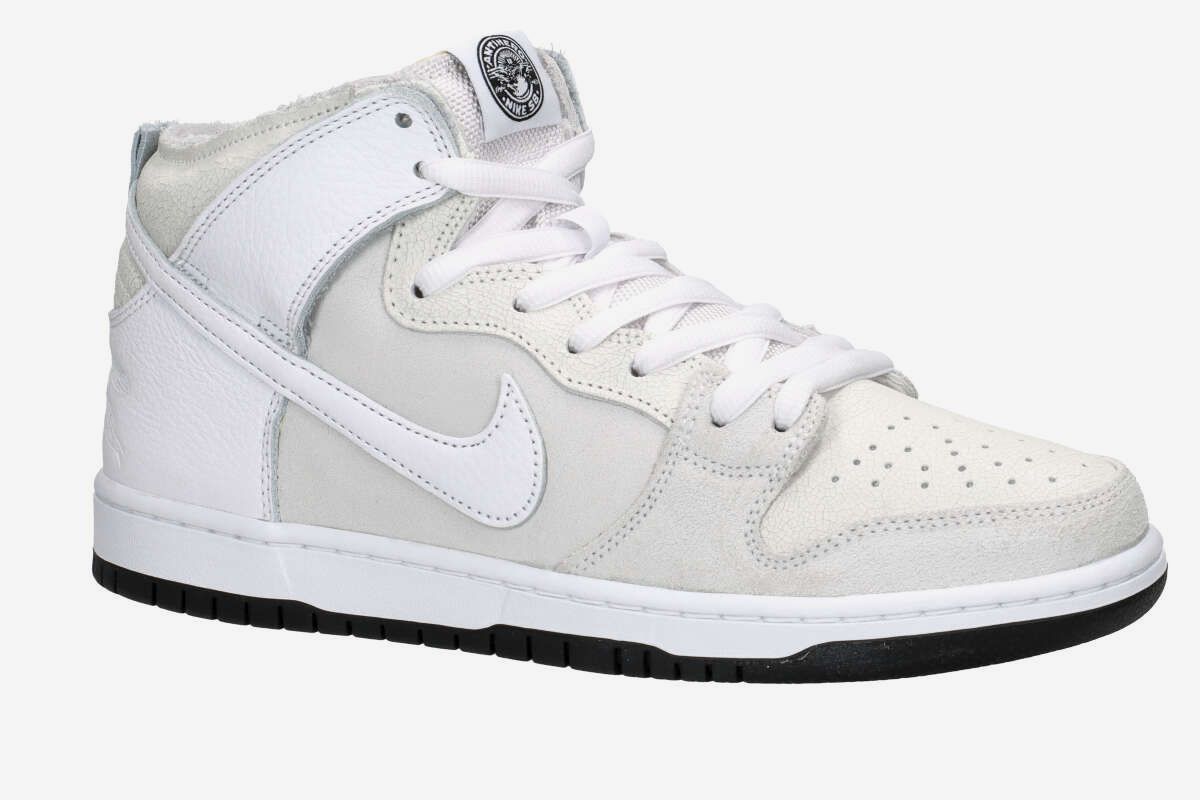 Nike SB x Anti Hero Dunk High Schuh white white black