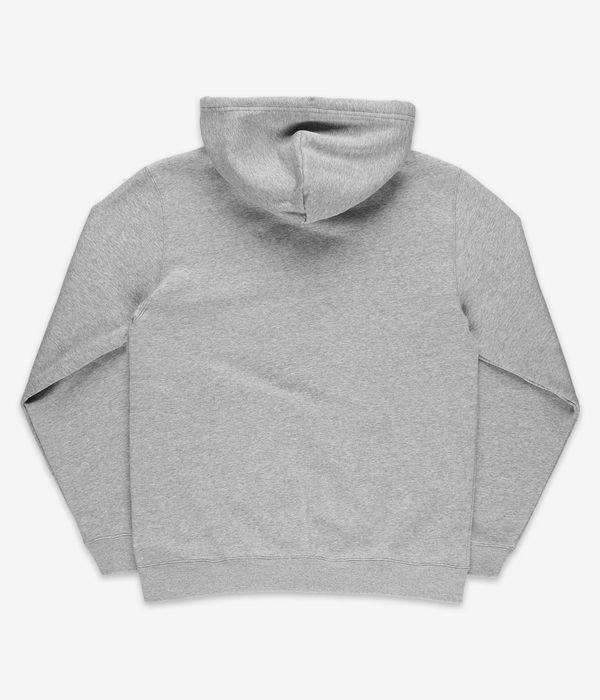 Converse Go To Embroidered Star Chevron Zip-Sweatshirt avec capuchon (vintage grey heather)
