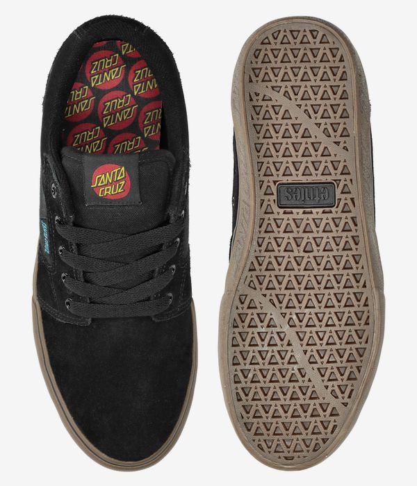 Etnies x Santa Cruz Barge LS Shoes (black gum)