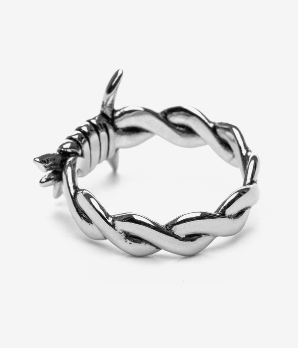 HUF Barbed Wire Pierścień (silver)