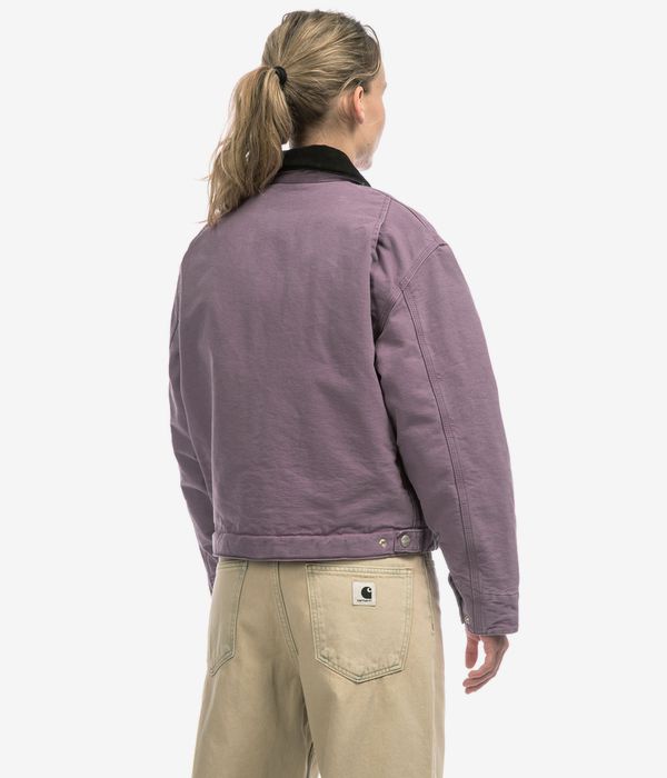 Carhartt WIP W' OG Detroit Organic Dearborn Jacket women (phiox black stone canvas)