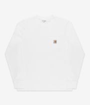 Carhartt WIP Pocket Maglia a maniche lunghe (white)