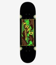 Krooked Kamo Wheel Wells 8.25" Planche de skateboard (black)