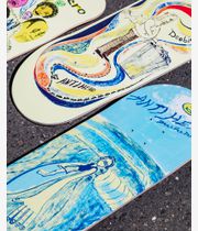 Anti Hero Daan Expressions 8.28" Skateboard Deck (blue)