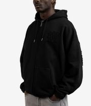 Wasted Paris Kingdom Curve Destroy Boxy Zip-Hoodie (black)
