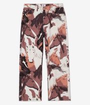 Obey Classic Baggy Printed Jeans (brown multi)
