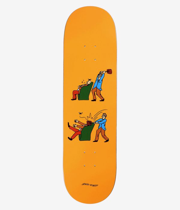 Passport Swatter Couch 8.5" Planche de skateboard (yellow)