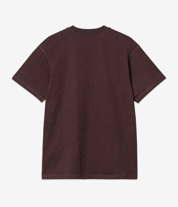 Carhartt WIP American Script Organic T-Shirt (palisander)