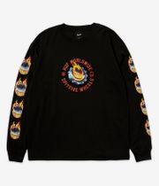 HUF x Spitfire Chrome Head Longsleeve (black)