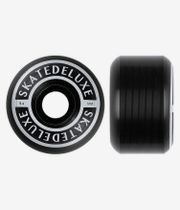 skatedeluxe Conical Roues (black) 54mm 100A 4 Pack