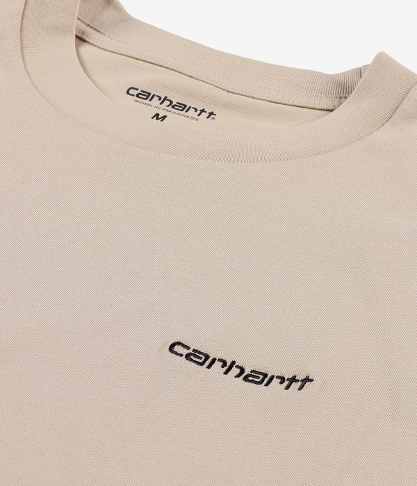 Carhartt WIP Script Embroidery T-shirt (wall black)