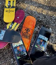 Limosine Nelly Morville The Water 8.5" Skateboard Deck (black)
