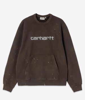 Carhartt WIP Painter Sweatshirt (tobacco destroy wash splatter)