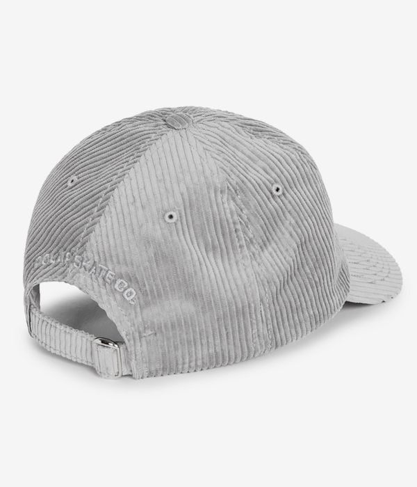 Polar Sai Cord 6 Panel Unstructured Cap (silver)