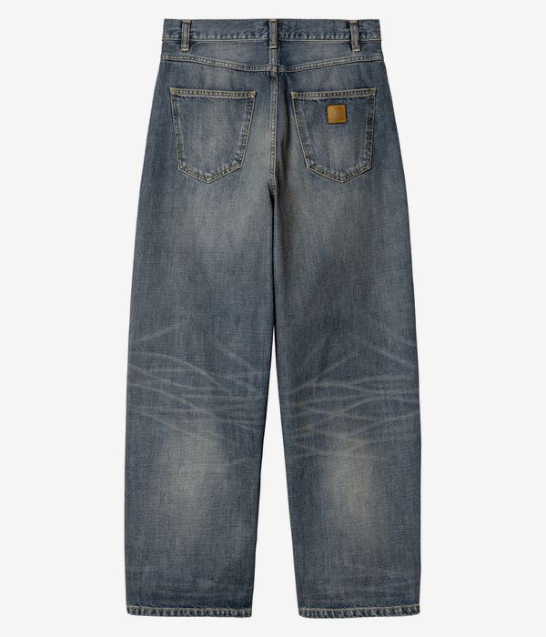 Carhartt WIP W' Brandon Camano Jeans women (blue worn used wash)