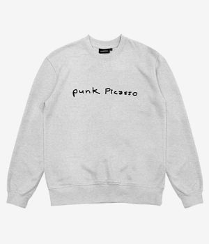 Wasted Paris x Damn Punk Picasso Felpa (ash grey)