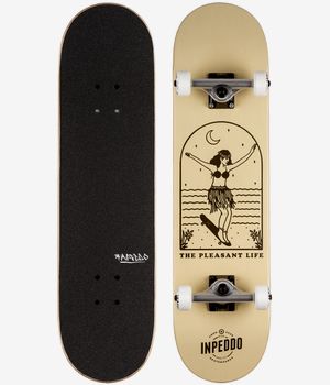 Inpeddo Lady 8" Complete-Skateboard (beige)