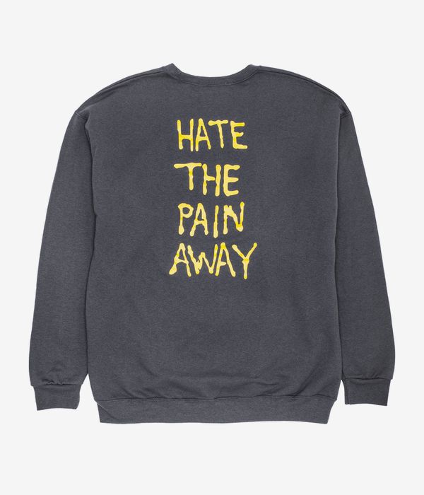 Fucking Awesome Hate The Pain Away Bluza (charcoal)