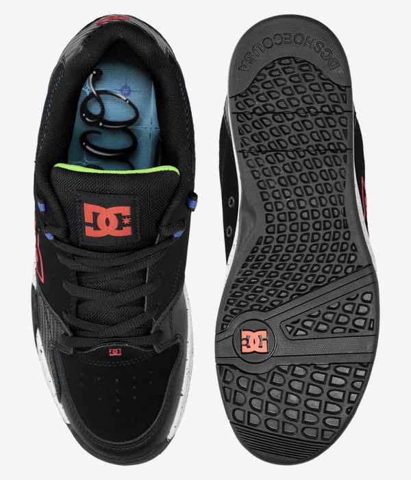 DC Versatile LE Shoes (black red blue)