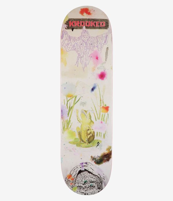 Krooked Kevi Emerson Guest Artist 8.5" Skateboard Deck (multi)