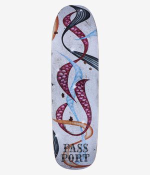 Passport Aged Airbrush Series Scales Softie Shape 8.9" Planche de skateboard (multi)