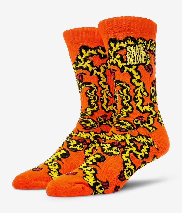 skatedeluxe Zinkeey Socken US 6-13 (orange)