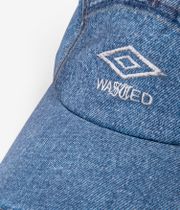 Wasted Paris x Umbro Trompe L' Oeil Track Cap (washed blue)