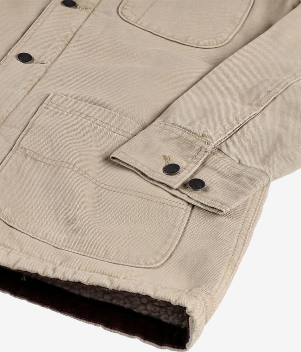 Dickies Duck Canvas Chore Coat Jacket (stone washed desert sand)