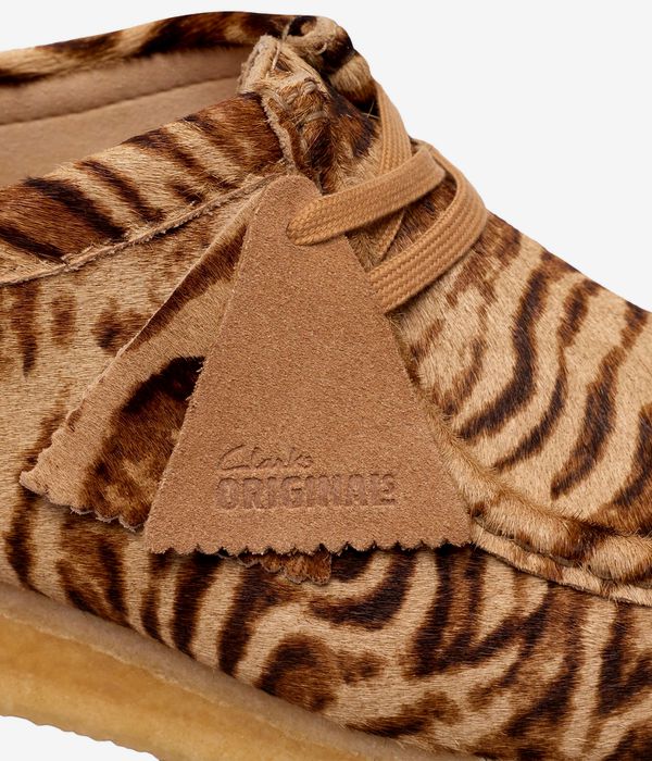 Clarks Originals Wallabee Schoen (tiger print)