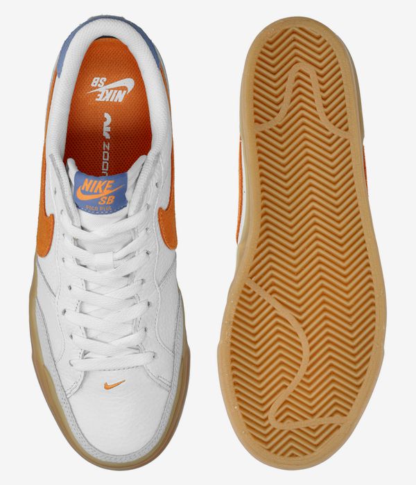 Nike SB Pogo Plus Chaussure (summit white bright mandarin)