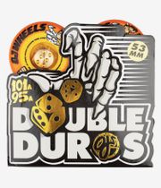 OJ Double Duro Rollen (orange yellow) 53 mm 101A 4er Pack