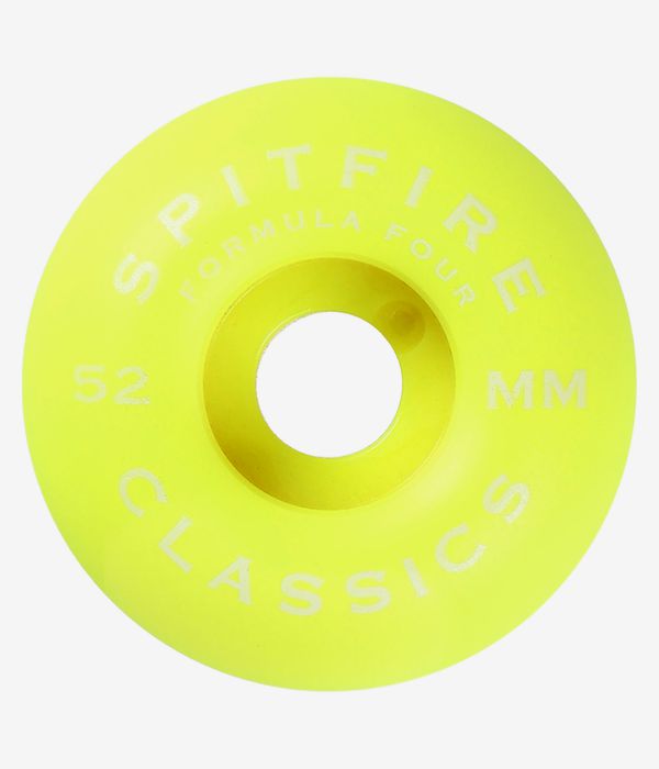Spitfire Formula Four Chroma Classic Ruote (yellow) 52mm 99A pacco da 4