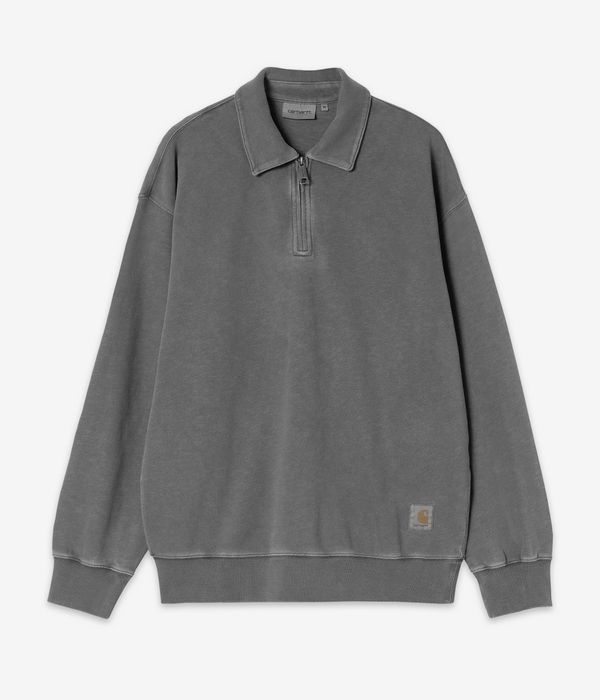 Carhartt WIP Harper Polo-Shirt (black garment dyed)