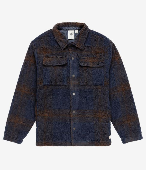 Element Hueco Overshirt Jacket (eclipse navy java plaid)
