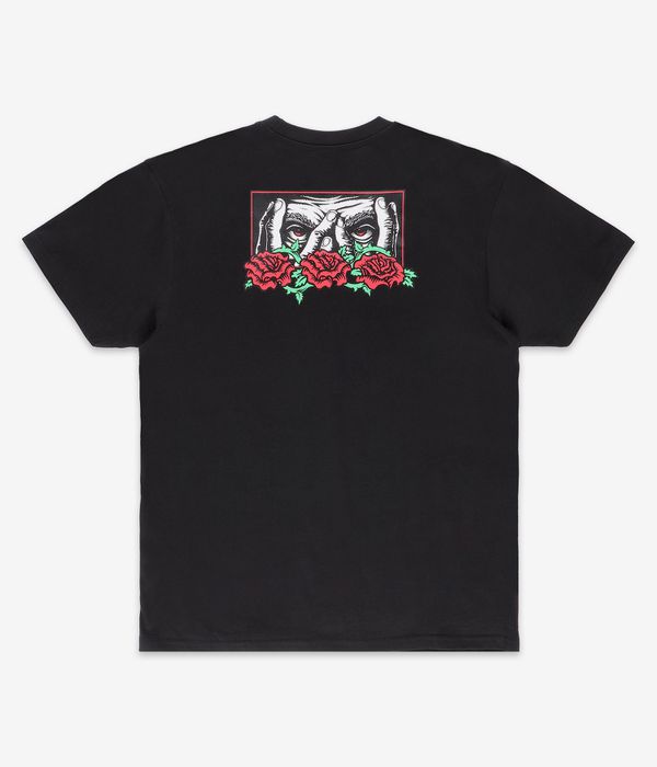 Santa Cruz Dressen Rose Ever-Slick Camiseta (black)