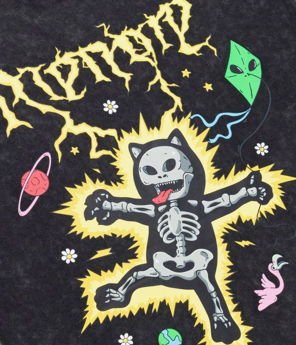 RIPNDIP Electric T-Shirty (black wash)