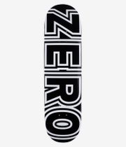 Zero Classic Bold 8.5" Planche de skateboard (black white)