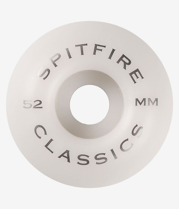 Spitfire Classic Wheels (white) 52mm 99A 4 Pack