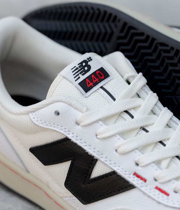 New Balance Numeric 440 V2 Shoes (white black white)